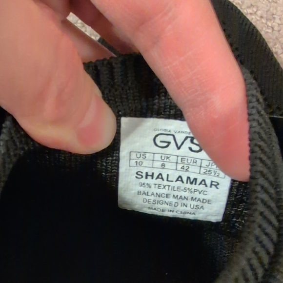 Gloria Vanderbilt Black Slip On Memory Foam Women's Sneakers In Size 10 No Box - Picture 3 of 6